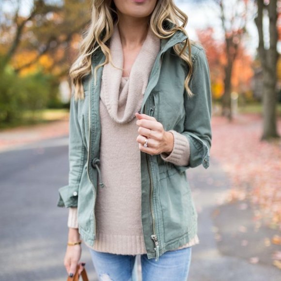 Madewell Jackets & Blazers - Madewell Fleet Utility Jacket in Army Green